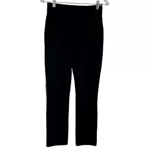Max Mara NWT Ponte Trouser Pant Dark Blue Elastic Waist Size S On-Seam Pockets - Picture 1 of 10