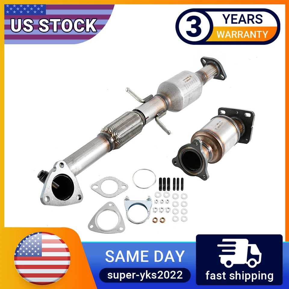 Catalytic Converter Fits 2013-2014 Chevrolet Malibu 2.4L l4 Front & Rear EPA Foto 1 de 4