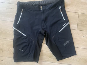 Mens Black MADISON ZENITH MTB SHORTS (XXL) - Picture 1 of 10