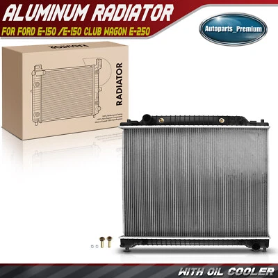 Radiator for Ford E-150 2003-2014 E-150 Club Wagon E-250 4.2L 4.6L Auto Trans. - Image 1 of 4
