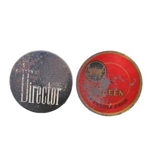 Vintage Typewriter Ribbon Empty Tin Lot: The Queen & Carter's Director - Picture 1 of 6