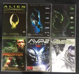 Alien DVD Bundle Sci-Fi (inc Alien V Predator & Alien Covenant) - Picture 1 of 3