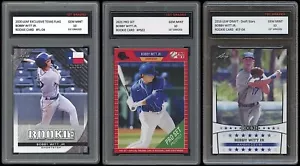 Tarjeta de novato reales Bobby Witt Jr 2019-2021 Leaf Flag/Pro Set/Stars 1er grado 10 - Imagen 1 de 1