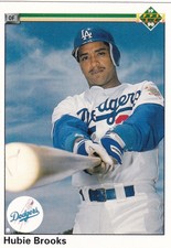 Hubie Brooks Los Angeles Dodgers Upper Deck # 791 1990 Baseball Card