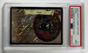 Harry Potter TCG WOTC Errol Foil Holo 17/140 WOTC Chamber of Secrets PSA 9 Mint - Picture 1 of 2