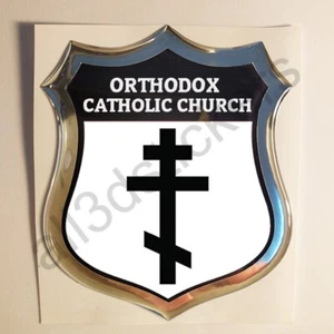 Aufkleber Orthodox-Catholic Church Religiöse Symbole Kfz-Aufkleber Emblem 3D - Bild 1 von 1