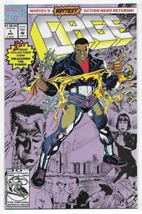 CAGE #1 MODERN AGE MARVEL COMIC BOOK Luke Hero for Hire Power Man 1992 direct NM - Picture 1 of 2