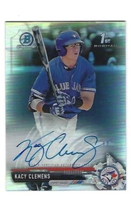Kacy Clemens 2017 Bowman Chrome Autograph Refractor #CDA-RM, # 435 of # 499 - Picture 1 of 2
