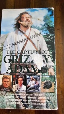 The Capture Of Grizzly Adams (VHS; 1982) Dan Haggerty RARE - Image 1 of 3