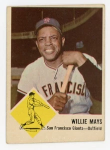 1963 Fleer Set-Break #5 Willie Mays HOF San Francisco Giants - Picture 1 of 2