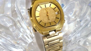 Reloj vintage para hombre Accutron N3 10K GP 2181 diapasón movimiento diapasón (Z24) - Imagen 1 de 12