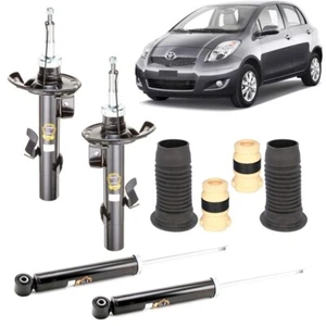 Kit 4 ammortizzatori + Tamponi YARIS 1.0 1.3 1.4 1.5 benzina diesel 2005 2020 - Foto 1 di 3