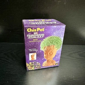 Guardians of the Galaxy Groot Marvel Chia Pet Potted Decorative Planter - NEW - Picture 1 of 5