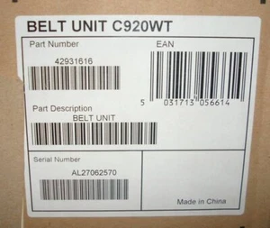 Unidad de correa de transferencia Oki 42931616 para C920WT C920 ES9420 WT Pro 9420 WT EMBALAJE ORIGINAL B - Imagen 1 de 2