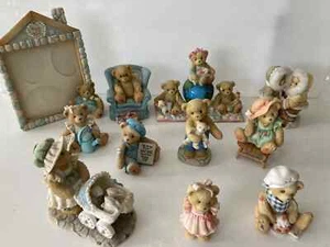 Job Lot Bundle of 11 Cherished Teddies Collectable Ornaments Great Collection - Picture 1 of 1