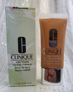 Clinique Stay-Matte Oil-Free Makeup 30ml Choose Shade - Picture 1 of 5