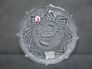 Waterford Crystal Songs of Christmas Little Drummer Boy 2004 Plate Annual 8" - Picture 1 of 6