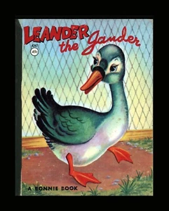 Leander the Gander 1975 A Bonnie Book #4247 by David and Sharon Stearns - Picture 1 of 4