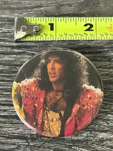 Botón de beso Pin Insignia Asilo Lágrimas Are Falling Video Paul Stanley Vintage Beso - Imagen 1 de 2