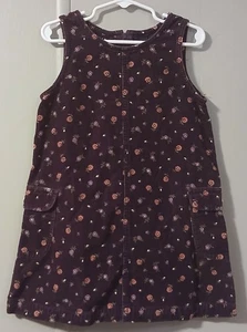 gap vintage girls xs floral corduroy dress - Picture 1 of 5