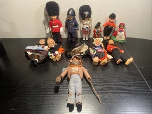 Grande lotto di bambole vintage occhi pigri e varie altre bambole fatte a mano! Vedi foto - Foto 1 di 7