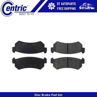 Para Chevrolet Optra 2004-2007 | Pastilhas de freio a disco traseiras centrais | Semi-metálicas - Imagem 1 de 4