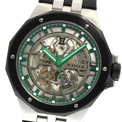 Reloj automático para hombre EDOX Delphin Meccano 85303-3NN-VB esfera esquelética_886082 Foto 1 de 4