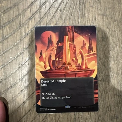 Deserted Temple (0056) (Borderless) - NON-FOIL - NM - MTG - EOS - Image 1 of 2