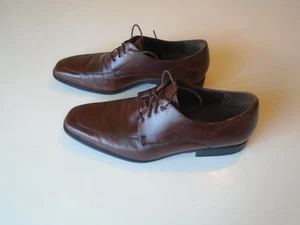 Cole Haan Men's 11M Oxfords Leather Dress Shoes Lace Up Brown CO8161 - Picture 1 of 11