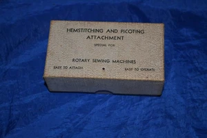 HEMSTITCHING AND PICOTING ATTACHMENT ROTARY SEWING MACHINES GREIST VINTAGE - Picture 1 of 4