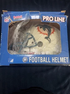 Riddell Pro Line Miami Dolphins Helm Full Size mit verblasstem Dan Marino Auto - Bild 1 von 8