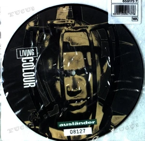 Living Colour - Ausländer 7in -- PICTURE--(VG+/VG+) '* - Picture 1 of 1