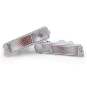 White Front Bumper Light Lamp Bulbs For Mitsubishi Strada L200 '1995 '2004 - Picture 1 of 8