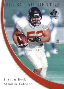 A2829- 2005 SP Authentic Rookie Gold 100 #153 Jordan Beck /100 - Picture 1 of 2