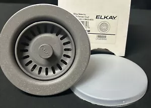 Elkay LKQS35SM Polymer Sink Drain Fitting Removable Basket Strainer, Silvermist - Picture 1 of 3
