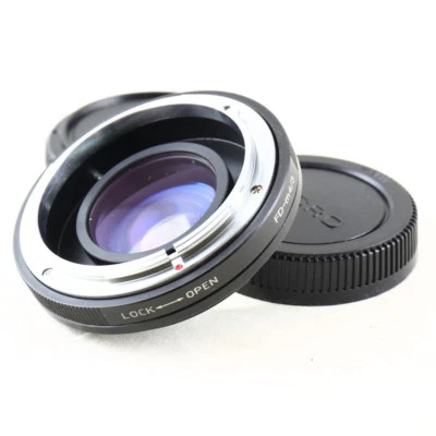 Focal Reducer Speed Booster 0.72x Adapter Canon FD lens to Micro 4/3 Mount M4/3 - Image 1 of 3