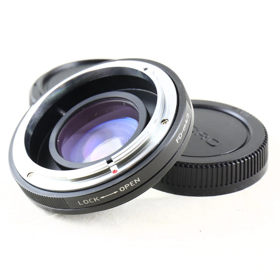 Focal Reducer Speed Booster 0.72x Adapter Canon FD lens to Micro 4/3 Mount M4/3 - Image 1 of 3