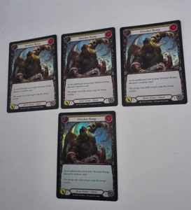 FAB Welcome to Rathe unlimited WRECKER ROMP x 4 (1 Foil) NM (YELLOW) - Imagen 1 de 1