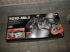 TAMIYA R/C 1/10 PORSCHE 911 GT3 TG10 MK1 KIT #44036 W/ENGINE SPONGE DAMAGED - Picture 1 of 1