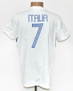 CAMISETA DE FUTBOL DE ALGODÓN SELECCIÓN ITALIA ADIDAS #7 L - Imagen 1 de 12