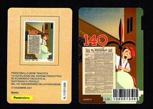 Italia 2021 - Il Piccolo - tessera filatelica - Picture 1 of 1