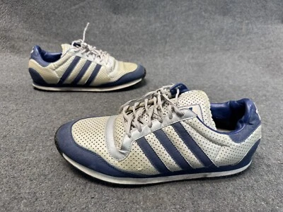 VTG 2002 ADIDAS Shoes Mens Gray Blue Y2K 2000s Archive Galaxy Sneakers Size 11 - Image 1 of 4