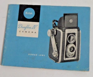 Kodak Duaflex IV Kamera Handbuch Prospekt Booklet - Bild 1 von 1