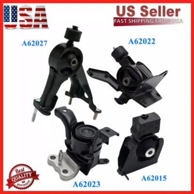 4Pcs Auto Engine Motor & Transmission Mount Set For 2009-2018 Toyota Corolla 1.8 Foto 1 de 4