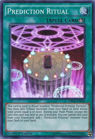 Prediction Ritual [DRL2-EN036] Super Rare Near Mint 1st Edition - Yugioh single - Image 1 of 1
