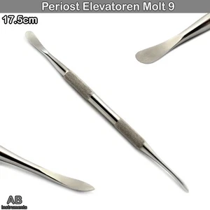 Periost Molt 9 Elevatoren Sinuslift Wurzelheber Raspatorien Raspatorium Dental - Bild 1 von 4