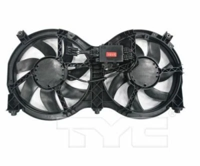 Dual Radiator and Condenser Fan Assembly For 2013-2017 Nissan Pathfinder - Image 1 of 3