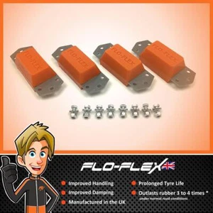 Land Rover Range Standard Butée Pare Choc + Inox Acier Plaquettes en Poly - Imagen 1 de 4