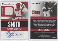2017 Panini Chronicles Signature Swatches /25 Ozzie Smith #CSS-OZ Auto HOF