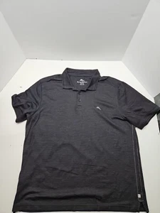 Tommy Bahama Herren Poloshirt - Kurzarm - schwarz gestreift - XL - Bild 1 von 7
